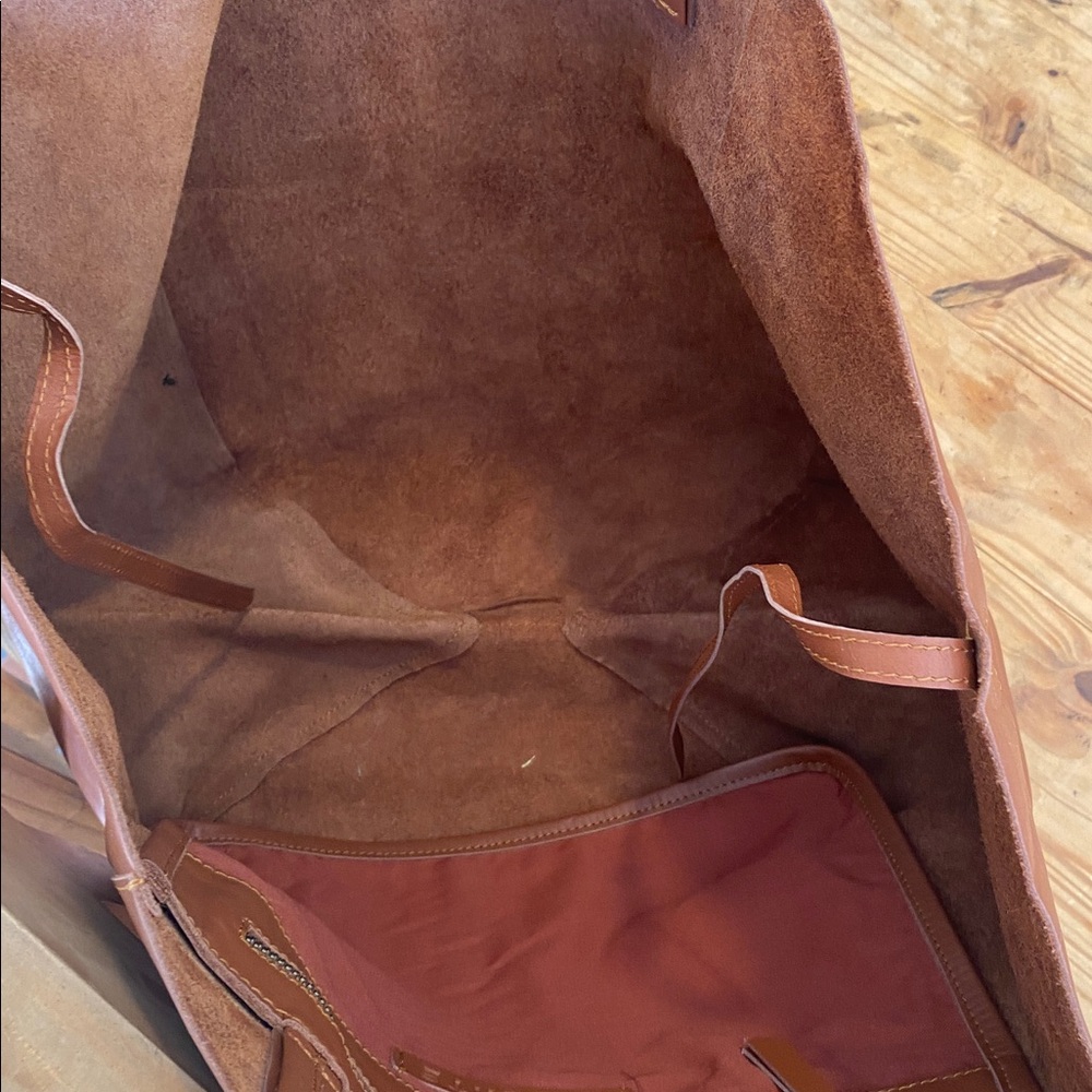 🎉 NEW‼️ WITH TAG‼️ LIBERTE’ GENUINE LEATHER LARGE TOTE‼️ - Picture 9 of 15